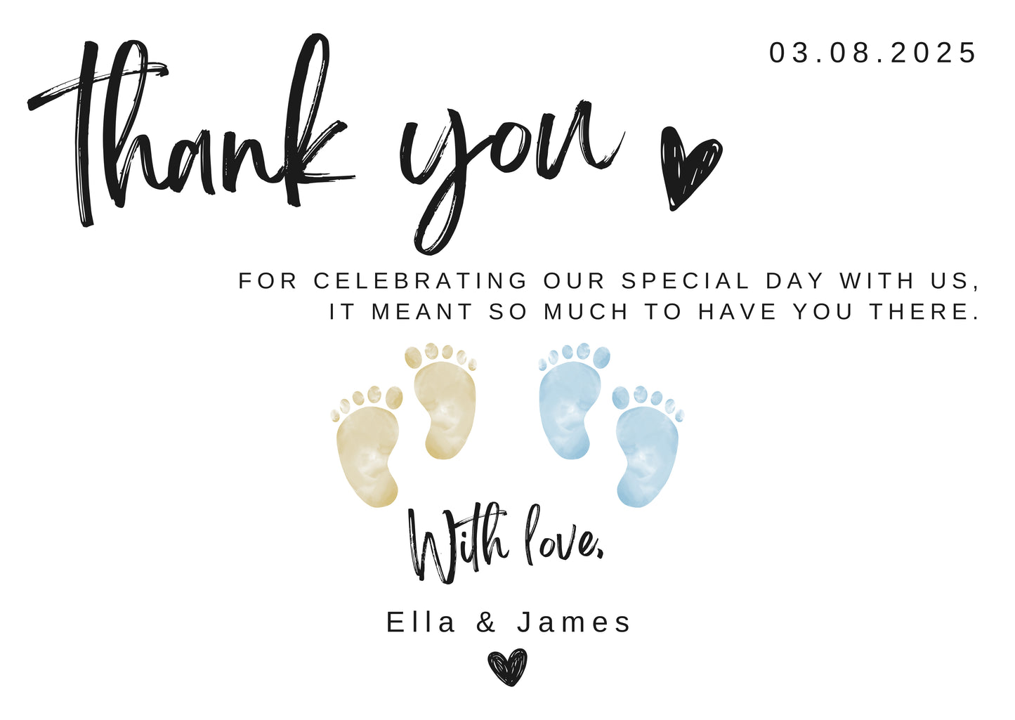 Thank You Cards (10 pack)