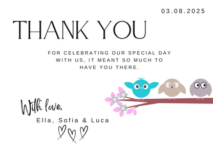 Thank You Cards (10 pack)