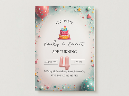 Event Invites (10 pack)