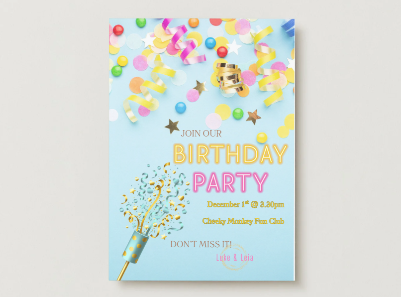 Event Invites (10 pack)