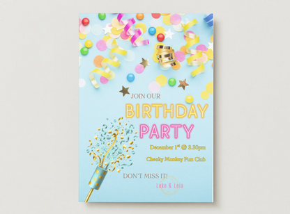 Event Invites (10 pack)